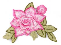 Textillux.sk - produkt Nažehlovačka kvet 3D - 5 ružová sv.