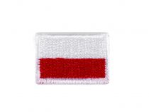Textillux.sk - produkt Nažehlovačka mini vlajka - nemecká, rakúska, poľská - 3 viď obrázok Poľsko