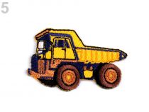 Textillux.sk - produkt Nažehlovačka mix - 5 žltá náklaďák