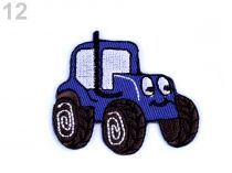 Textillux.sk - produkt Nažehlovačka mix - 12 modrá královská traktor