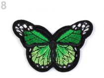 Textillux.sk - produkt Nažehlovačka motýľ - 8 zelená pastelová