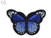 Textillux.sk - produkt Nažehlovačka motýľ - 10 modrá zafírová