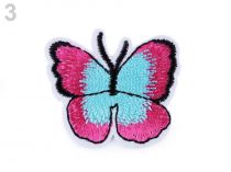 Textillux.sk - produkt Nažehlovačka motýľ - 3 pink