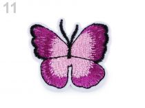 Textillux.sk - produkt Nažehlovačka motýľ - 11 fialovoružová