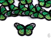 Textillux.sk - produkt Nažehlovačka motýľ malá - 6 zelená pastelová