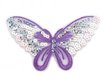 Textillux.sk - produkt Nažehlovačka motýľ s flitrami