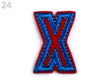 Textillux.sk - produkt Nažehlovačka písmená / čísla - 24 aamp;quot;Xaamp;quot; červená