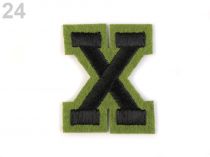 Textillux.sk - produkt Nažehlovačka písmená - 24 aamp;quot;Xaamp;quot; zelená
