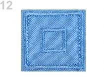 Textillux.sk - produkt Nažehlovačka štvorec - 12 modrá svetlá