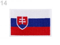 Textillux.sk - produkt Nažehlovačka vlajka - 14 viď obrázok Slovensko