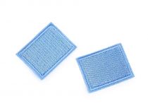 Textillux.sk - produkt Nažehlovačka / záplata - 4 modrá svetlá