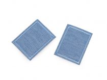 Textillux.sk - produkt Nažehlovačka / záplata - 19 modrofialová