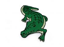 Textillux.sk - produkt Nažehlovačka zvieratá - 6 zelená pastelová krokodíl