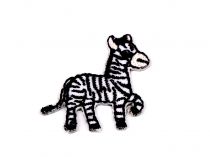 Textillux.sk - produkt Nažehlovačka zvieratká, vojačik - 7 biela zebra