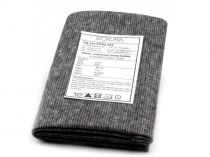 Textillux.sk - produkt Netkaná textilie  90x100cm nažehlovacia prešitá šedá KARINA