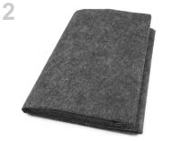 Textillux.sk - produkt Novopast 20-80g/ bal 0,9x1 m netkaná textilia nažehl. - 20+15g/m2 šedá