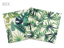 Textillux.sk - produkt Obliečka na vankúš listy tropickej džungle 43x43 cm
