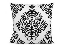Textillux.sk - produkt Obliečka na vankúš s ornamentami 45x45 cm - 8 čierna