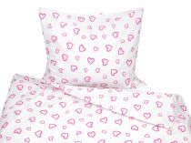 Textillux.sk - produkt Obliečky na jednolôžko - 10 pink srdce