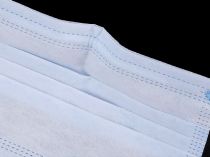 Textillux.sk - produkt Ochranné rúško z 3 vrstvovej netkanej textílie s výstužou nosa