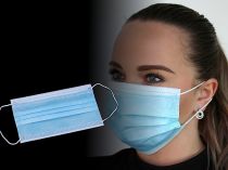 Textillux.sk - produkt Ochranné rúško z 3 vrstvovej netkanej textílie s výstužou nosa