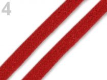 Textillux.sk - produkt Odevná šnúra plochá šírka 10 mm - 4 červená