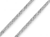 Textillux.sk - produkt Odevná šnúra / priadza macrame Ø4 mm - 4 (100) šedá svetlá