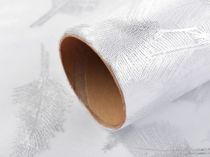 Textillux.sk - produkt Organza s potlačou šírka 36 cm pierka