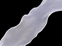 Textillux.sk - produkt Organzová stuha s perleťovým leskom šírka 80 mm