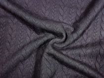 Textillux.sk - produkt Osmičkový hrubý úplet 150 cm - 9- čierna