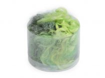 Textillux.sk - produkt Ovčie rúno 15 g prírodné vlnité - 4 zelená