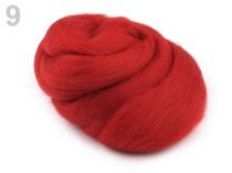 Textillux.sk - produkt Ovčie rúno 20 g česané - 9 (49) červená 