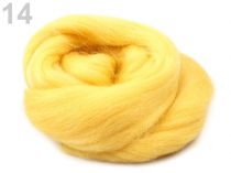 Textillux.sk - produkt Ovčie rúno 20 g česané - 14 (69) bielo žltá