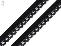 Textillux.sk - produkt Ozdobná guma šírka 15 mm - 3 čierna