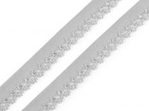 Textillux.sk - produkt Ozdobná guma šírka 15 mm - 6 šedá