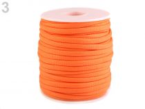 Textillux.sk - produkt Padáková / odevná šnúra Ø4 mm - 3 (22) oranžová  