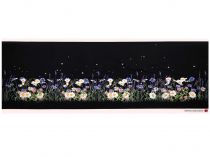 Textillux.sk - produkt Panel na dámsku sukňu - 3 čierna kvety