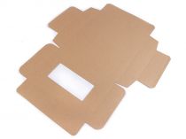Textillux.sk - produkt Papierová krabica s priehľadom 5x16x24 cm