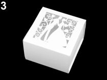 Textillux.sk - produkt Papierová krabička svadobná - 3 biela
