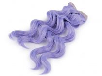 Textillux.sk - produkt Parochňa / vlasy pre bábiky 25 cm vlnité - 6 modrá zvonková