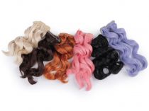 Textillux.sk - produkt Parochňa / vlasy pre bábiky 25 cm vlnité