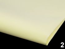 Textillux.sk - produkt Penová guma Foamiran 60x70 cm - 2 (004) bielo žltá