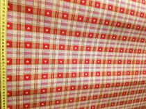 Textillux.sk - produkt PVC obrusy do interiéru a záhrady širka 140 cm - 9 červená zlaté srdiečka