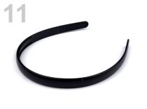 Textillux.sk - produkt Plastová čelenka 1,2 cm  - 11 čierna