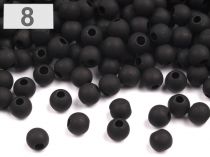Textillux.sk - produkt Plastové koráliky Ø4 mm - 8 (19) čierna
