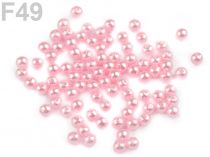 Textillux.sk - produkt Plastové koráliky Glance Ø5 mm - F49 pink