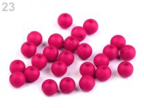 Textillux.sk - produkt Plastové koráliky matné Ø8 mm - 23 (06) pink