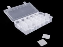 Textillux.sk - produkt Plastový box / zásobník 12,5x23x4 cm
