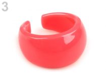 Textillux.sk - produkt Plastový prsteň - 3 jahodová sv.
