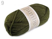 Textillux.sk - produkt Pletacia priadza 100 g Jumbo - 9 (977) zelená khaki